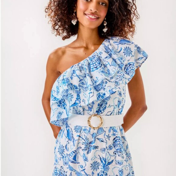 NWT Lilly Pulitzer Arta Belt Resort White main image 6